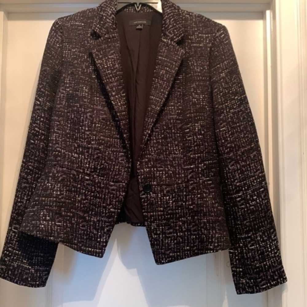 Ann Taylor Newbury Tweed Blazer
